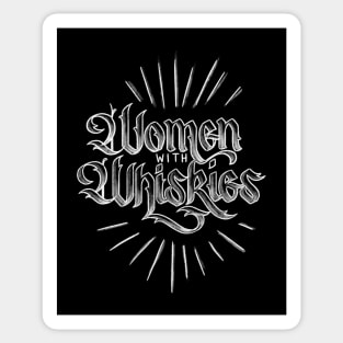 Women with Whiskies Sticker